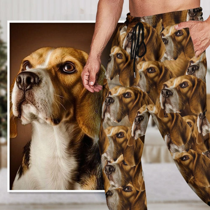 GeckoCustom Customized Sweatpants Upload Photo Dog Cat For Men and Women's N369 888950 120728