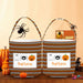 GeckoCustom Customized Trick Or Treat Halloween Basket Personalized Gift T368 889622 9 inches (Diameter)x 9.8 inches (Height)