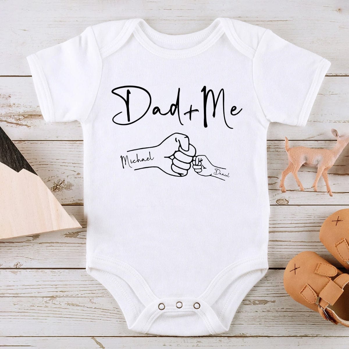 GeckoCustom Dad + Me First Time Baby Shirt N304 890478