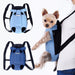GeckoCustom Denim Pet Dog Backpack Outdoor Travel Dog Cat Carrier Bag for Small Dogs Puppy Kedi Carring Bags Pets Products Trasportino Cane