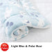 GeckoCustom Dog Bed Thickened Dog Mat Pet Cat Soft Fleece Pad Blanket Bed Mat Cushion Home Washable Rug Keep Warm Pet Supplies cama perro Blue Polar Bear / XS 32x25cm / China