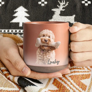 GeckoCustom Dog Cat Retro Photo Dog Pottery Mug TH10 892097 12oz