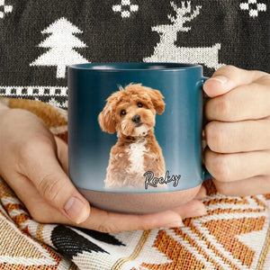 GeckoCustom Dog Cat Retro Photo Dog Pottery Mug TH10 892097 12oz