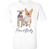 GeckoCustom Dog Cat Upload Photo Custom Shirt C131 Unisex T-Shirt / Light Blue / S