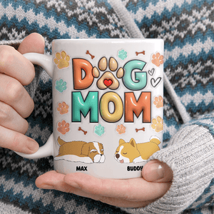 GeckoCustom Dog Dad Dog Mom Mug Personalized Gift N304 890157