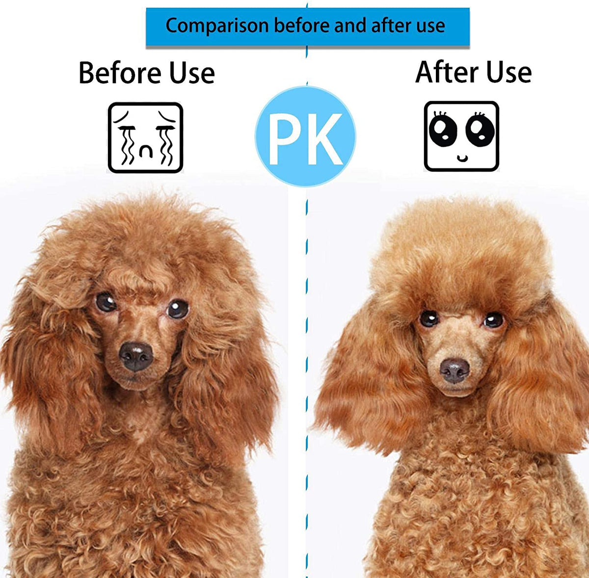 GeckoCustom Dog Hair Remover Brush Cat Dog Hair Grooming And Care Comb For Long Hair Dog Pet Removes Hairs Cleaning Bath Brush Dog Supplies