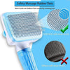 GeckoCustom Dog Hair Remover Brush Cat Dog Hair Grooming And Care Comb For Long Hair Dog Pet Removes Hairs Cleaning Bath Brush Dog Supplies