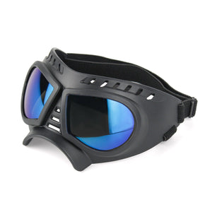 GeckoCustom Dog UV Protection Windproof Goggles Blue / S