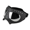 GeckoCustom Dog UV Protection Windproof Goggles Black / S