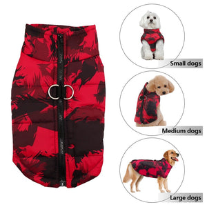 GeckoCustom Dog Waterproof Warm Jacket Coat