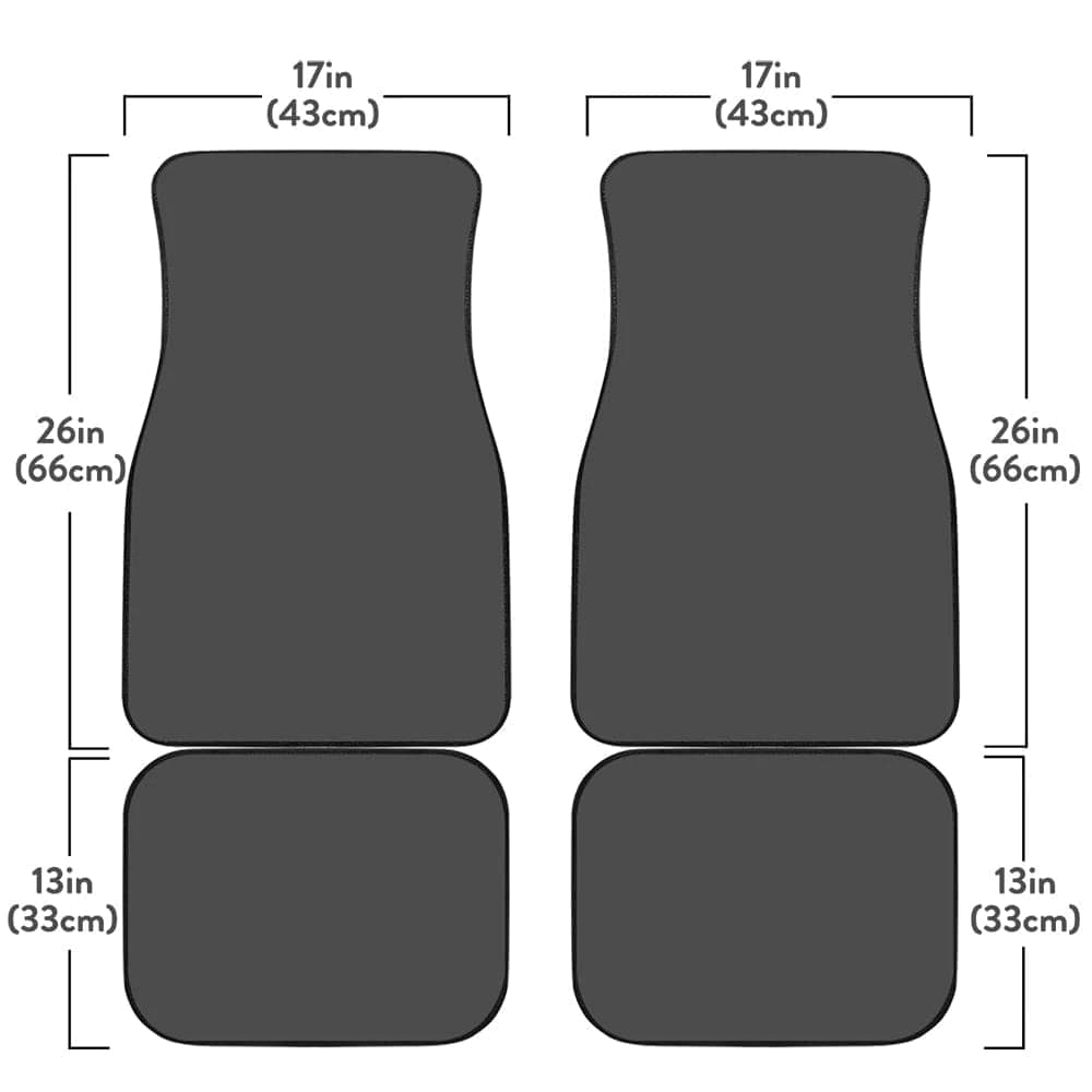 GeckoCustom Drive Safe I Need You Here With Me Car Mats, Upload Photo, HN590