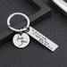 GeckoCustom Drive Safe，I Need You Here With Me Metal Keychain Love You Keychain Men and Women Romantic Keychain Gift Birthday Father's Day