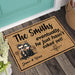 GeckoCustom Eventually He Just Hasn‘t Asked Yet Family Doormat Personalized Gift TA29 890161