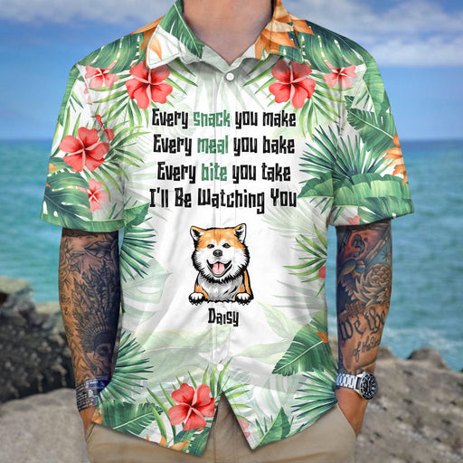 GeckoCustom Every Snack You Make Front Hawaiian Shirt N304 HN590