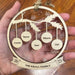 GeckoCustom Family Tree With Snowflakes Christmas Ornament Personalized Gift N304 889664