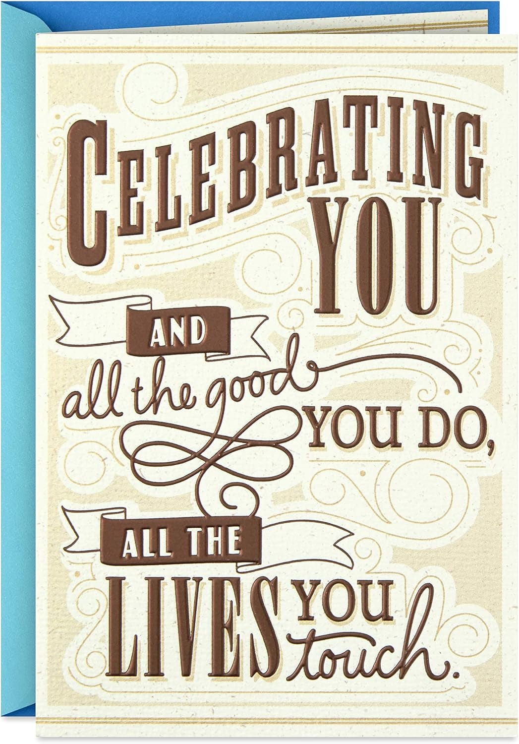 GeckoCustom Father'S Day Card for Dad, Stepdad, Grandpa, Husband (Celebrating You) Celebrating You