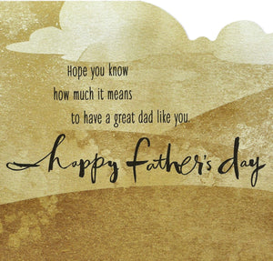 GeckoCustom Father'S Day Card (Through Thick and Thin)