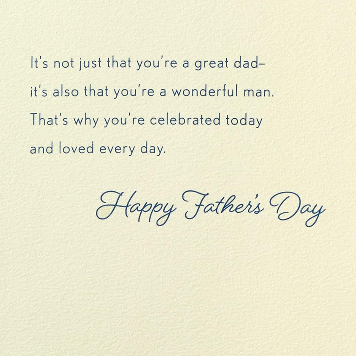 GeckoCustom Fathers Day Card (Loved Every Day)