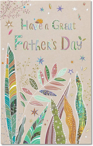 GeckoCustom Fathers Day Card (Made a Difference) Lucky Enough To Know You