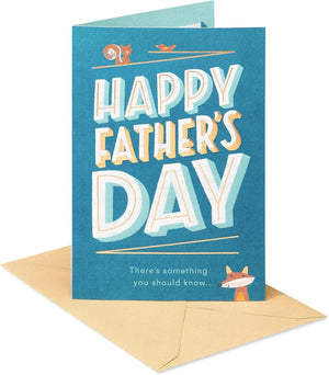 GeckoCustom Fathers Day Card (Made a Difference) You'Re Loved A Lot