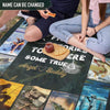 GeckoCustom Fishing Story Told Here Some True Fishing Blanket HN590
