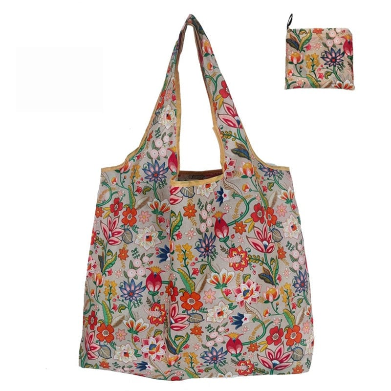 eco tote travel shopping bag Foldable Shopping Bag Reusable Travel Grocery Bag Eco-Friendly Cartoon