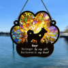 GeckoCustom Forever In My Heart Dog Memorial Suncatcher Ornament Personalized Gift TH10 891553 3.5" / 1pc