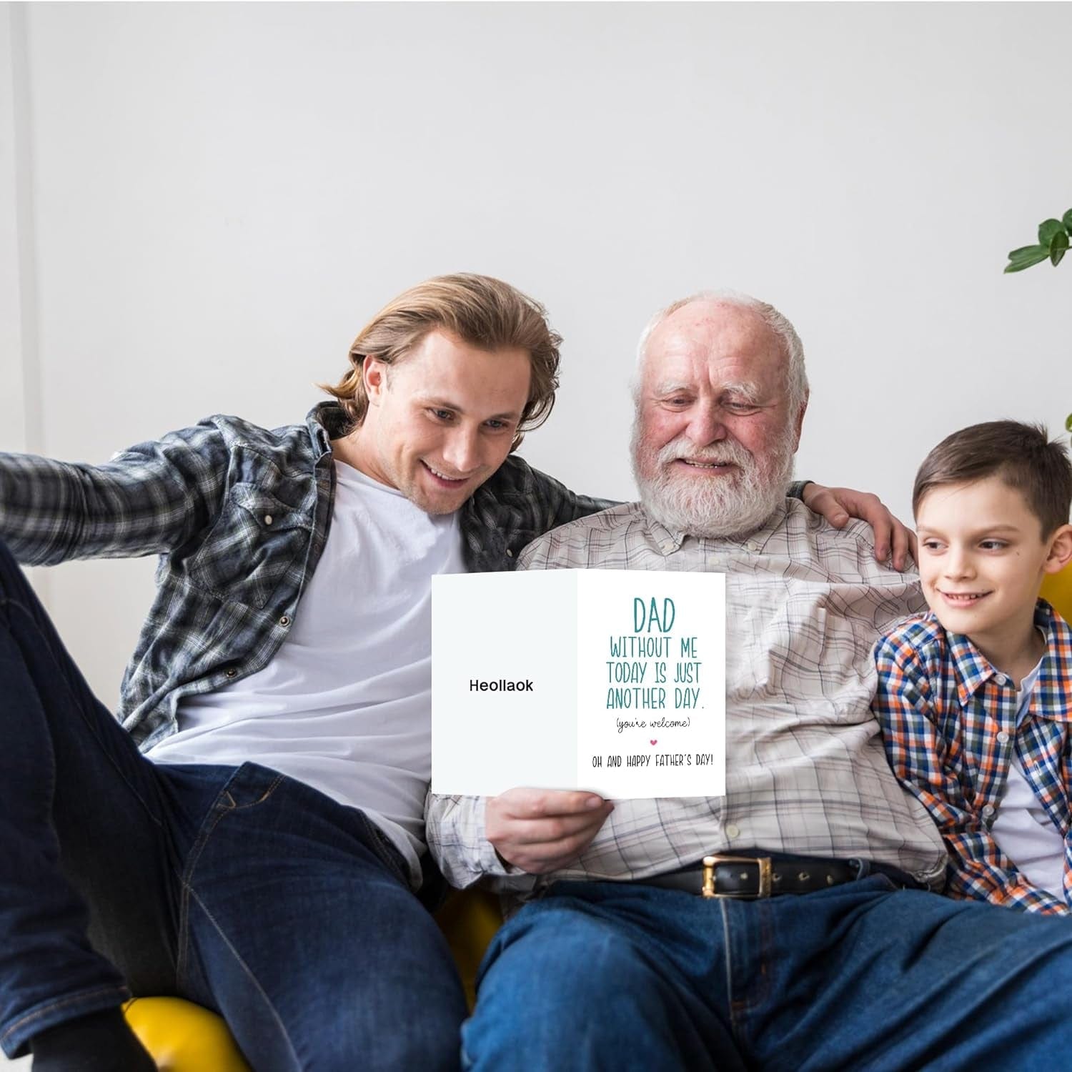 Fathers Day Funny - Huis Funny Father S Day Card I Smile Because You Re