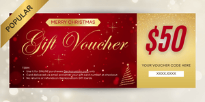 GeckoCustom GeckoCustom Gift Card - Christmas Gifts Card $50.00