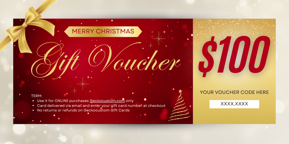 GeckoCustom GeckoCustom Gift Card - Christmas Gifts Card $100.00