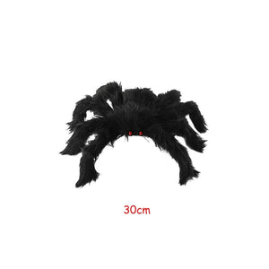 GeckoCustom Giant Spider Web Scary Props Horror Halloween Party Decorations 1pc 30cm spider