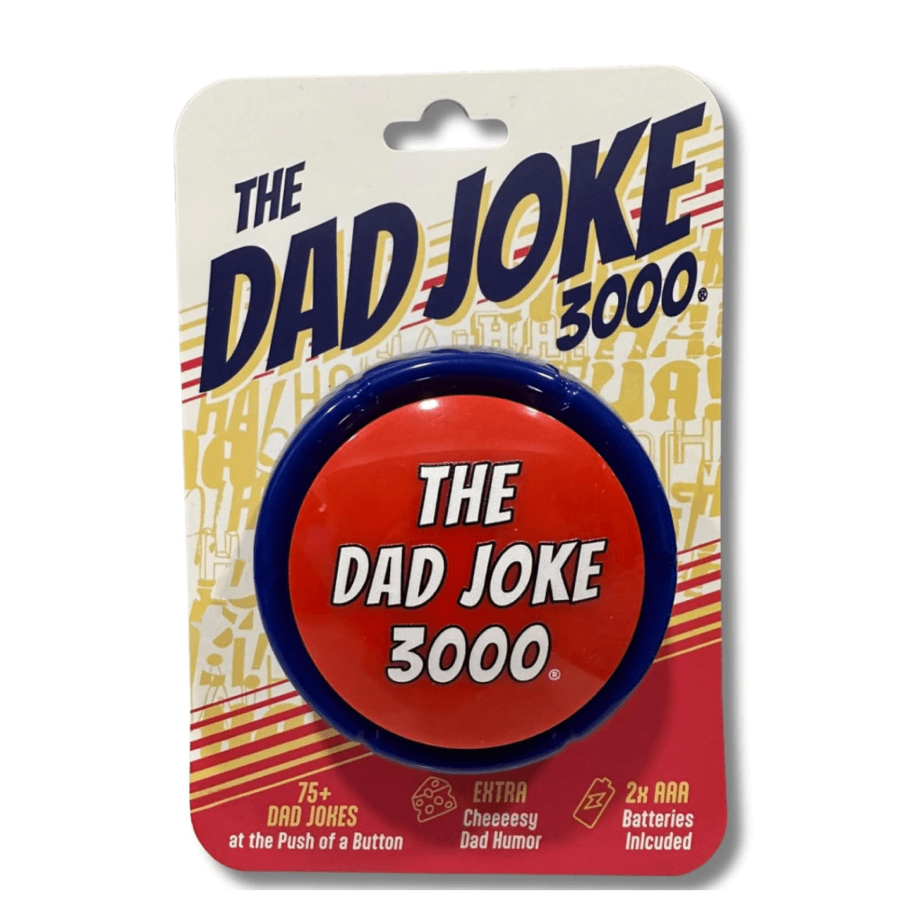 GeckoCustom Gifts for Dad and Fathers - Features 75+ Extra Funny Dad Jokes at the Push of a Button - Dad Gifts from Daughter, Dad Birthday Gift, White Elephant Gifts, Gifts for Men