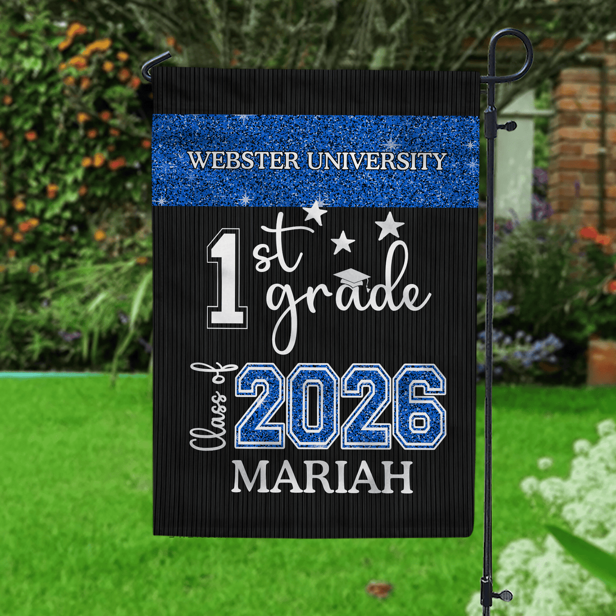 GeckoCustom Graduation Garden Flag, Senior 2025, Best Gift Idea Party Flag HN590 HA75 891884