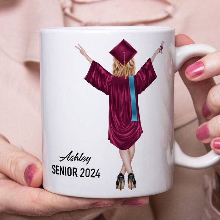 GeckoCustom Graduation Gift Personalized Graduation Senior Coffee Mug C600