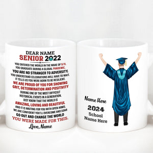 GeckoCustom Graduation Gifts Senior 2024 Custom Coffee Mug C195