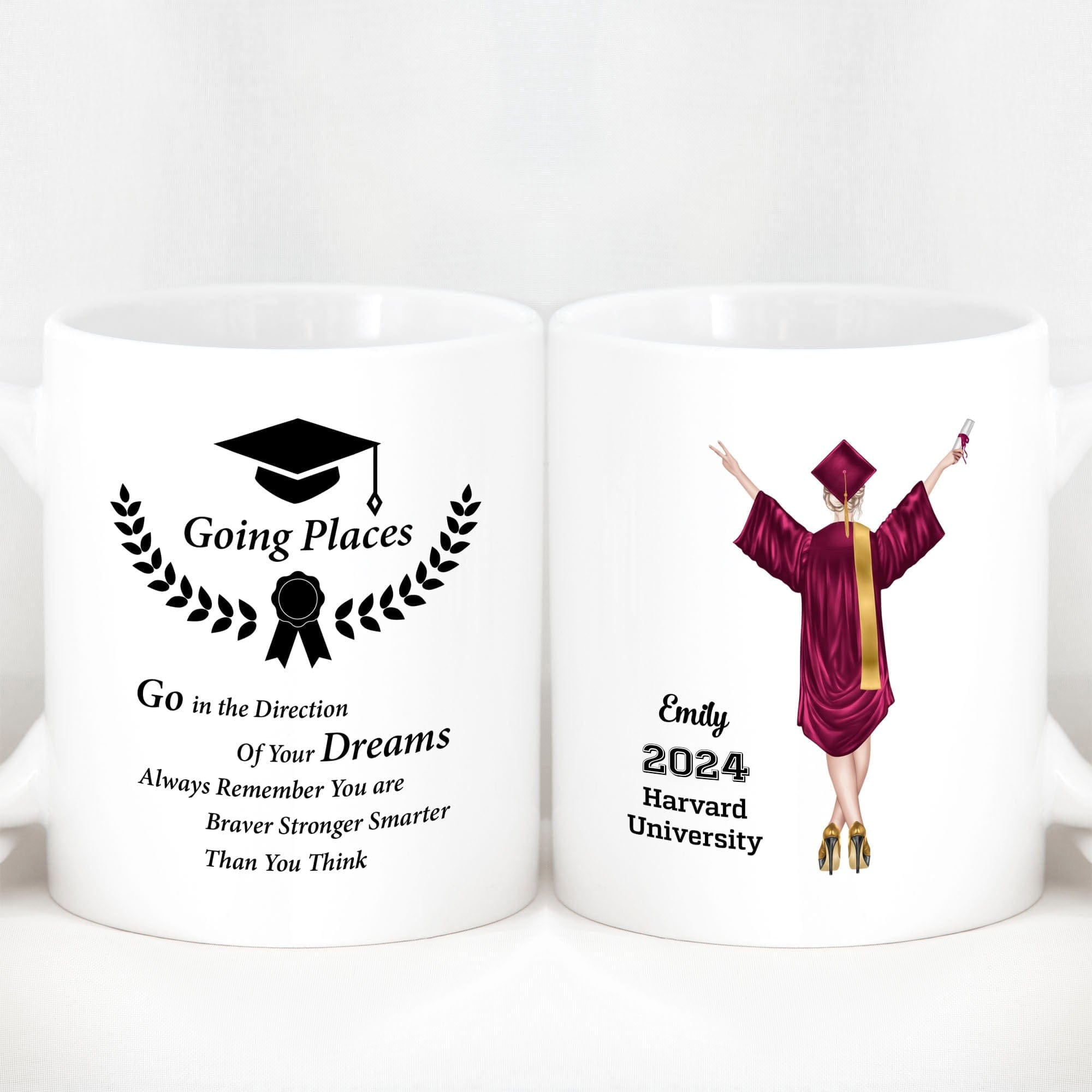 GeckoCustom Graduation Gifts Senior 2024 Custom Coffee Mug C203