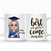 GeckoCustom Graduation mug, Custom Chibi Art, Personal Mug, HN590