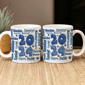 GeckoCustom Graduation With 3D Puffy Inflated Mug Personalized Gift DA199 890064
