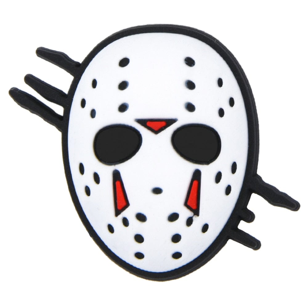 GeckoCustom halloween Croc Accessories Charms Clown Witch Cartoon Animals Shoe Decoration For Kids Adults Gift p9557