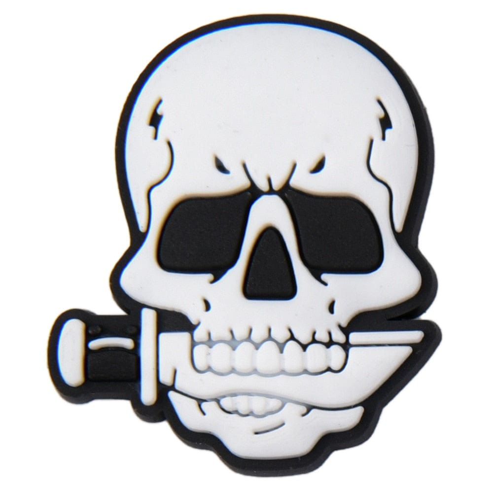 GeckoCustom halloween Croc Accessories Charms Clown Witch Cartoon Animals Shoe Decoration For Kids Adults Gift p9563