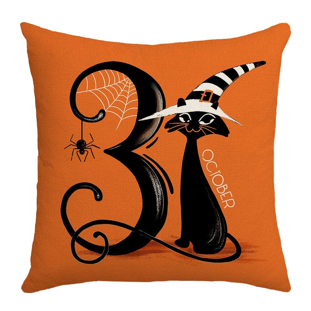 GeckoCustom Halloween Decoration Cushion Cover