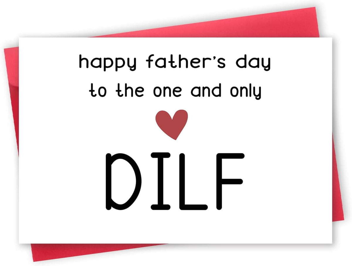 GeckoCustom Happy Father'S Day Card for Dog Dad, Funny Dog Dad Gifts for Men Him, Best Dog Dad Card, Gifts from Dog, Lovely Dog Dad Father'S Day Card from Son Daughter Dilf