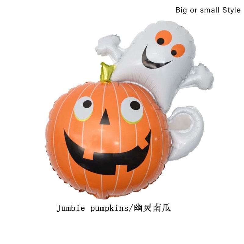 GeckoCustom Happy Halloween Ghost Festival Party Decorations Balloon 4