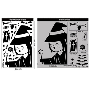 GeckoCustom Happy Halloween Ghost Festival Party Decorations