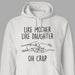 GeckoCustom Happy Mother's Day Like Mother Like Son Bright Shirt Personalized Gift T286 890440 Pullover Hoodie / Sport Grey Colour / S