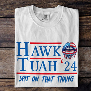 GeckoCustom Hawk Tuah 24 Spit On That Thang Bright Shirt HA75 890926