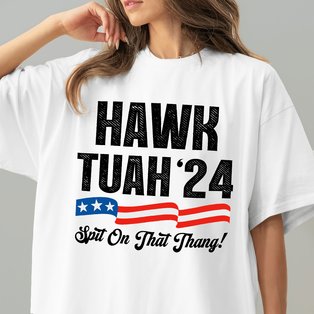 GeckoCustom Hawk Tuah 24 Spit On That Thang Bright Shirt HA75 890930