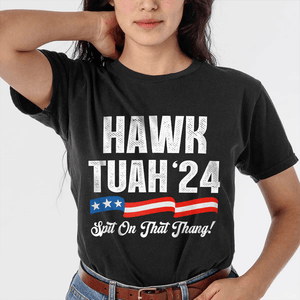 GeckoCustom Hawk Tuah 24 Spit On That Thang Dark Shirt HA75 890932