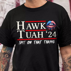 GeckoCustom Hawk Tuah 24 Spit On That Thang Dark Shirt HA75 890980