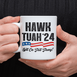 GeckoCustom Hawk Tuah 24 Spit On That Thang Personalized Gift Mug HA75 890934
